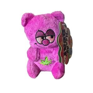 New BARKBOX Bark Box Heady Bear Gummy Dog Toy 4/20 XS/S Small Dogs Stoner Cute